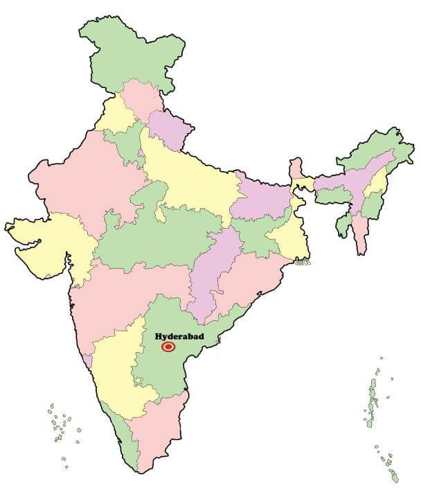 Eastern Cargo Hyderabad Map